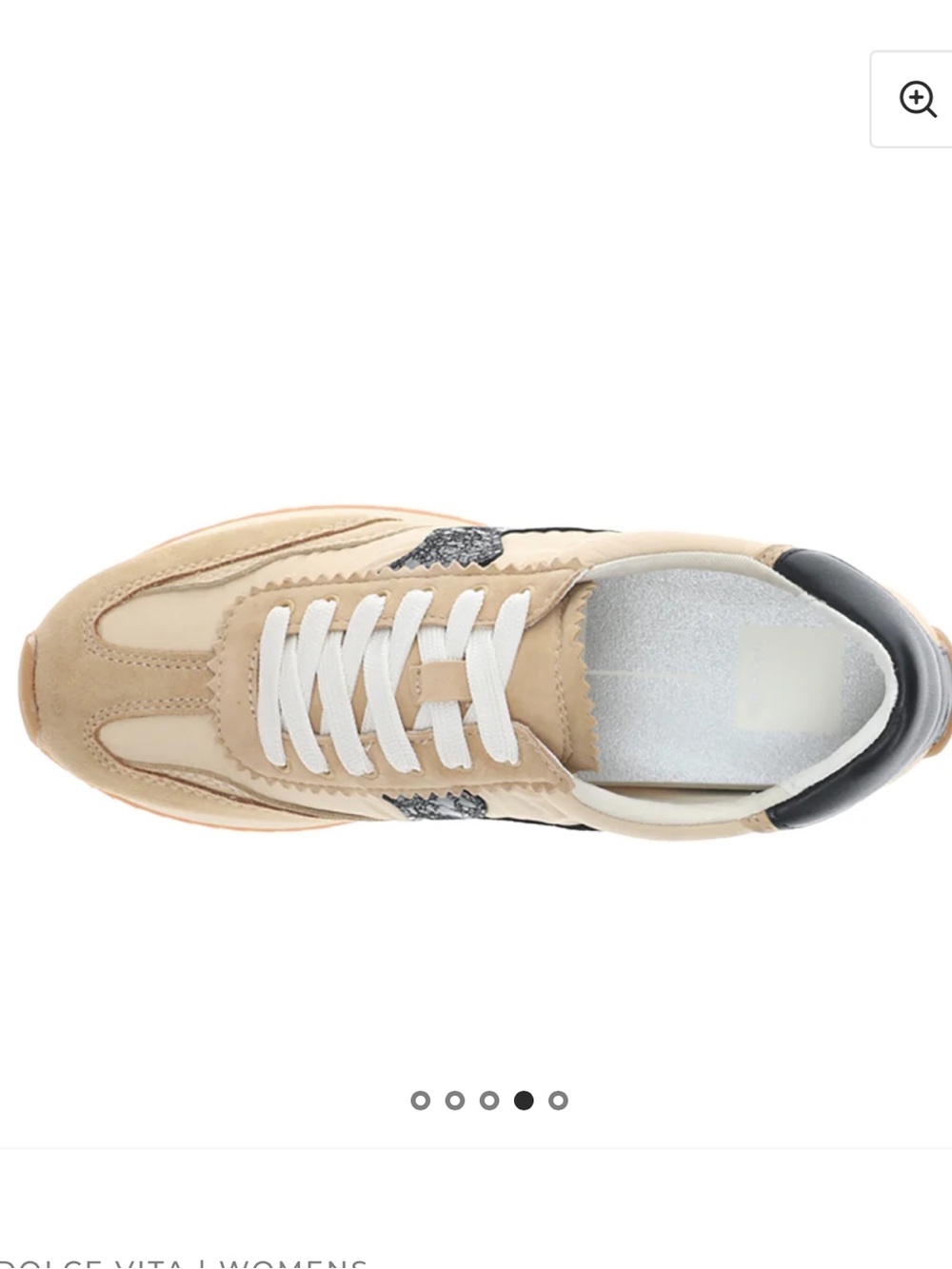 DOLCE VITA B.ntcd Lace Up Sneakers - Size 7 - Picture 3 of 9
